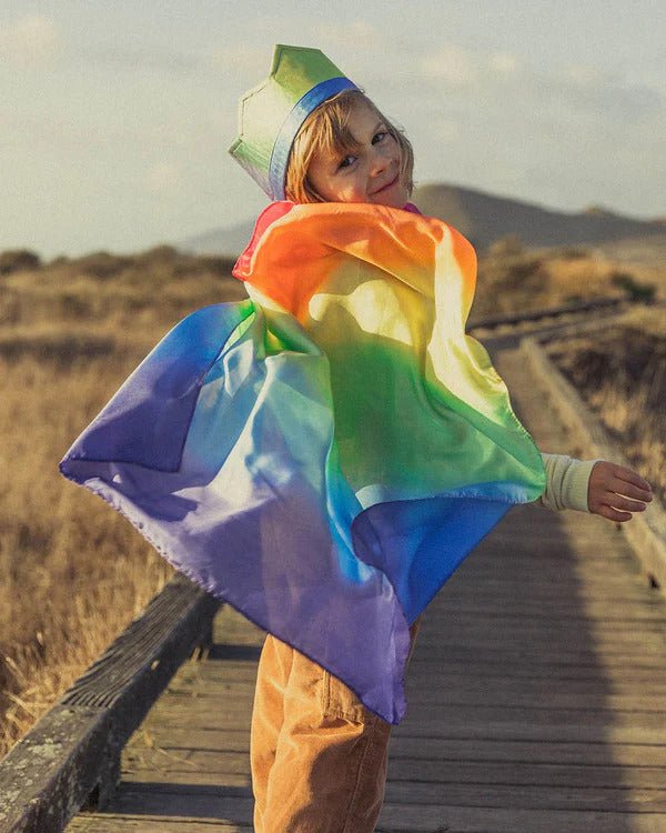 
                  
                    Sarah's Silks Rainbow Cape - Rainbow - By Sarah's Silks - blueottertoys-SS-3011
                  
                