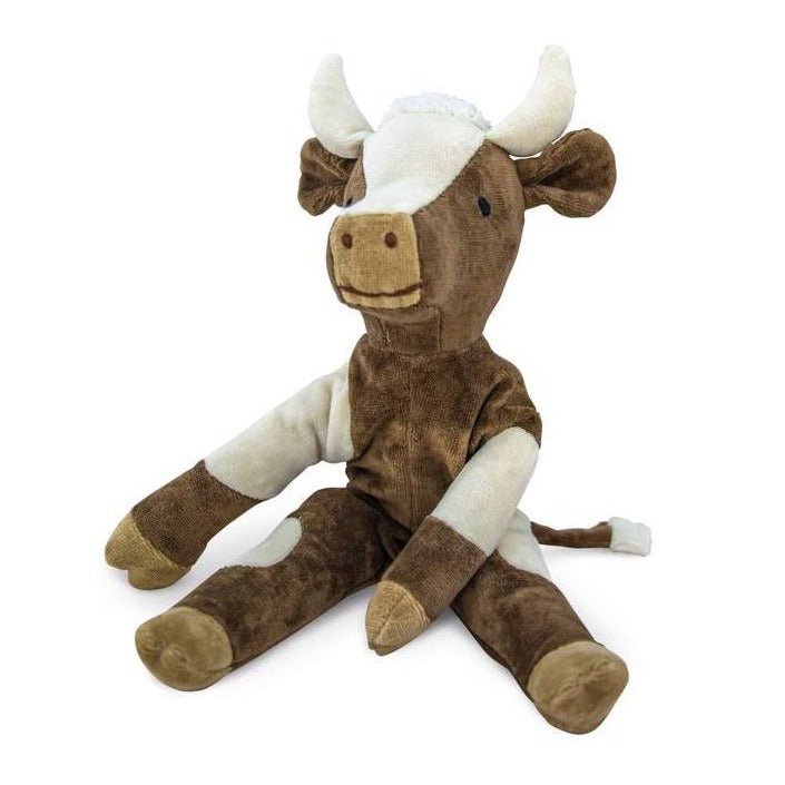 Senger Senger Organic Cotton Floppy Animal Cow, Small 13" - blueottertoys-SG-Y21818