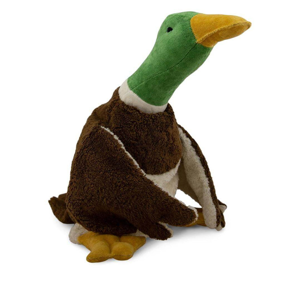 Senger Senger Organic Cotton Cuddly Animal Drake, Large - blueottertoys-SG-Y21045